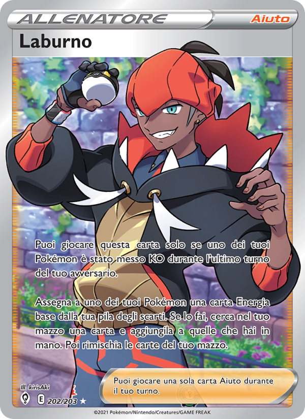 Laburno 202/237 — Evolving Skies (Italian Pokémon TCG card)