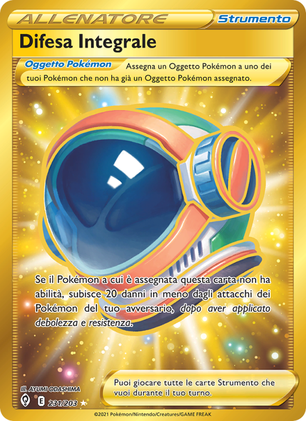 Difesa Integrale 231/237 — Evoluzioni Eteree (Italian Pokémon TCG card)