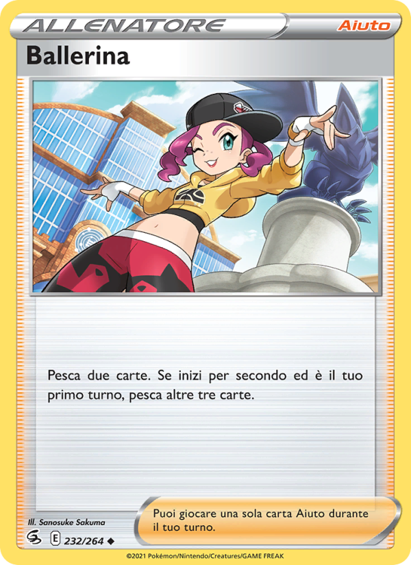 Ballerina 232/284 — Colpo Fusione (Italian Pokémon TCG card)