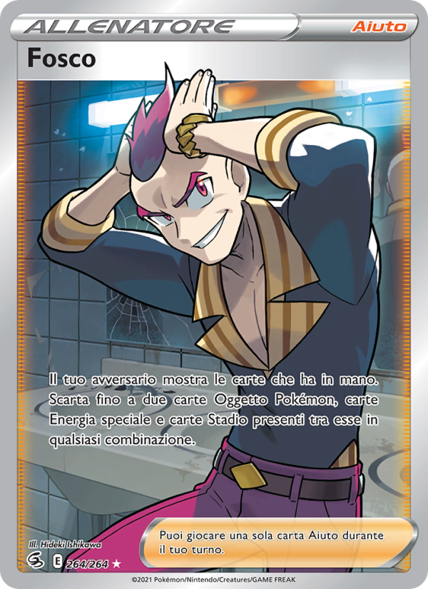 Fosco 264/284 — Colpo Fusione (Italian Pokémon TCG card)