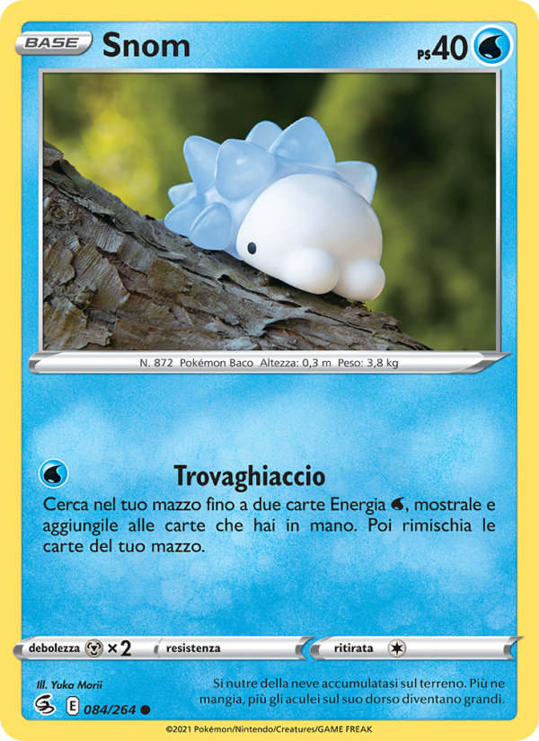 Snom 084/284 — Colpo Fusione (Italian Pokémon TCG card)