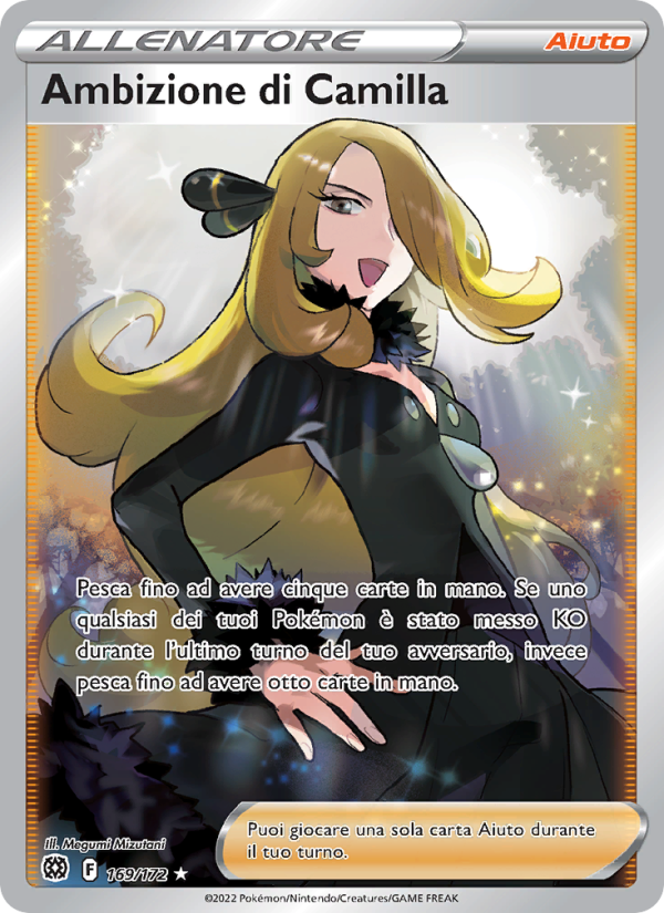 Ambizione di Camilla 169/216 — Astri Lucenti (Italian Pokémon TCG card)