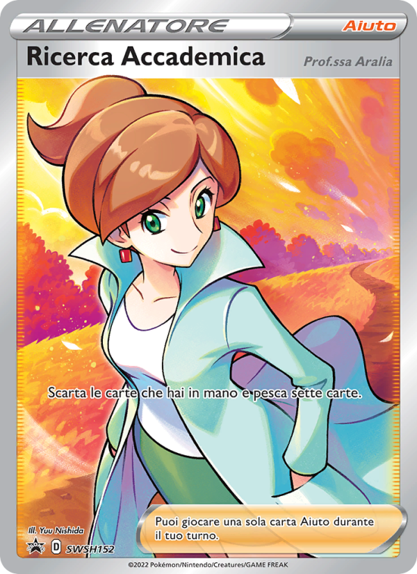 Ricerca Accademica SWSH152 — SPSC Promo (Italian Pokémon TCG card)