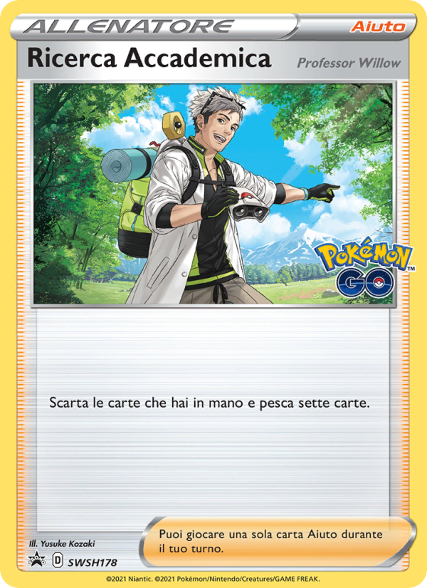 Ricerca Accademica SWSH178 — SPSC Promo (Italian Pokémon TCG card)