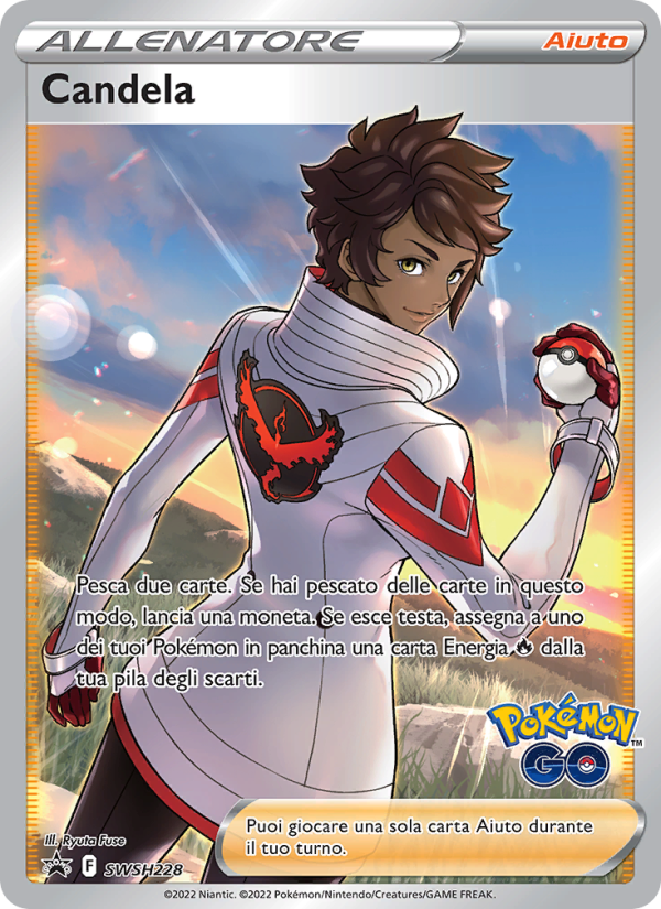 Candela SWSH228 — SPSC Promo (Italian Pokémon TCG card)