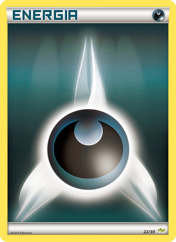 Energia Oscurità 022/30 — XY trainer Kit (Noivern) (Italian Pokémon TCG card)