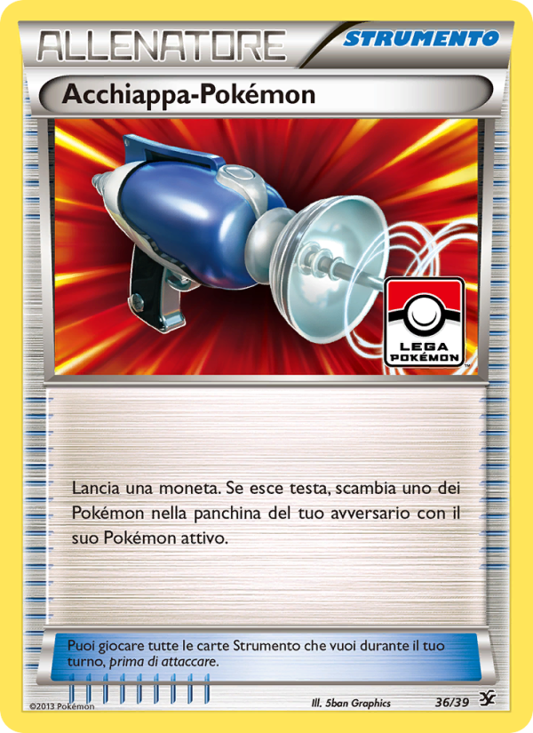 Acchiappa-Pokémon 036/39 — Benvenuti a Kalos (Italian Pokémon TCG card)