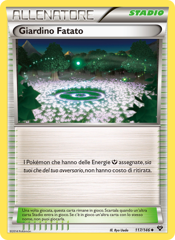 Giardino Fatato 117/146 — XY (Italian Pokémon TCG card)