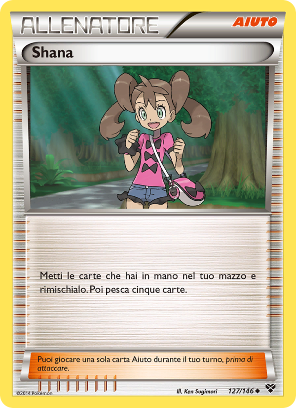 Shana 127/146 — XY (Italian Pokémon TCG card)