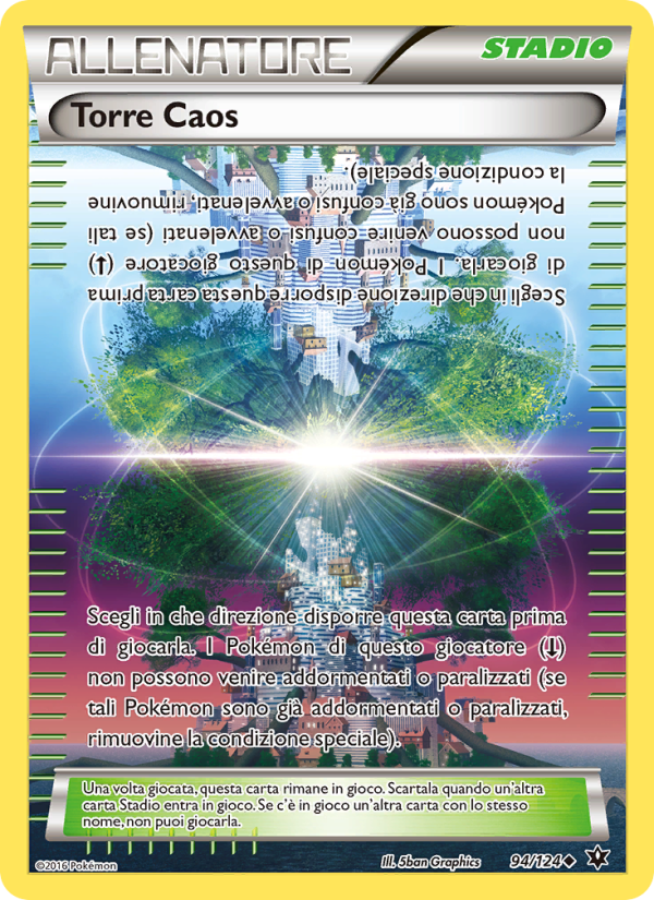 Torre Caos 094/129 — Destini Incrociati (Italian Pokémon TCG card)