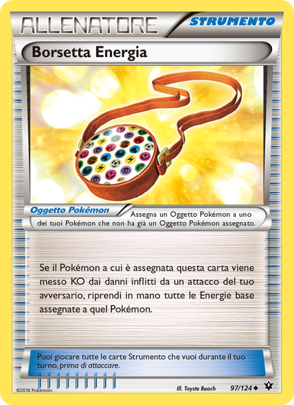 Borsetta Energia 097/129 — Destini Incrociati (Italian Pokémon TCG card)