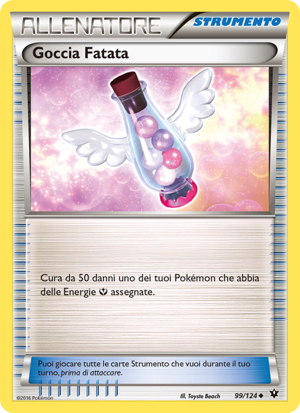 Goccia Fatata 099/129 — Destini Incrociati (Italian Pokémon TCG card)
