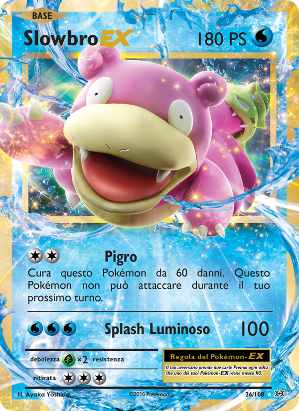 Slowbro EX 026/113 — Evoluzioni (Italian Pokémon TCG card)