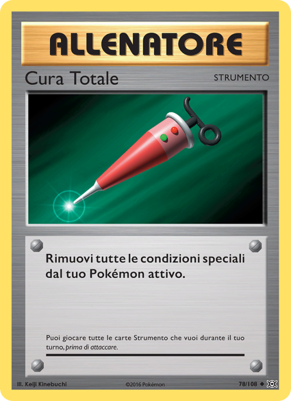 Cura Totale 078/113 — Evoluzioni (Italian Pokémon TCG card)