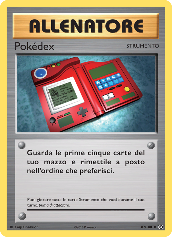 Pokédex 082/113 — Evoluzioni (Italian Pokémon TCG card)