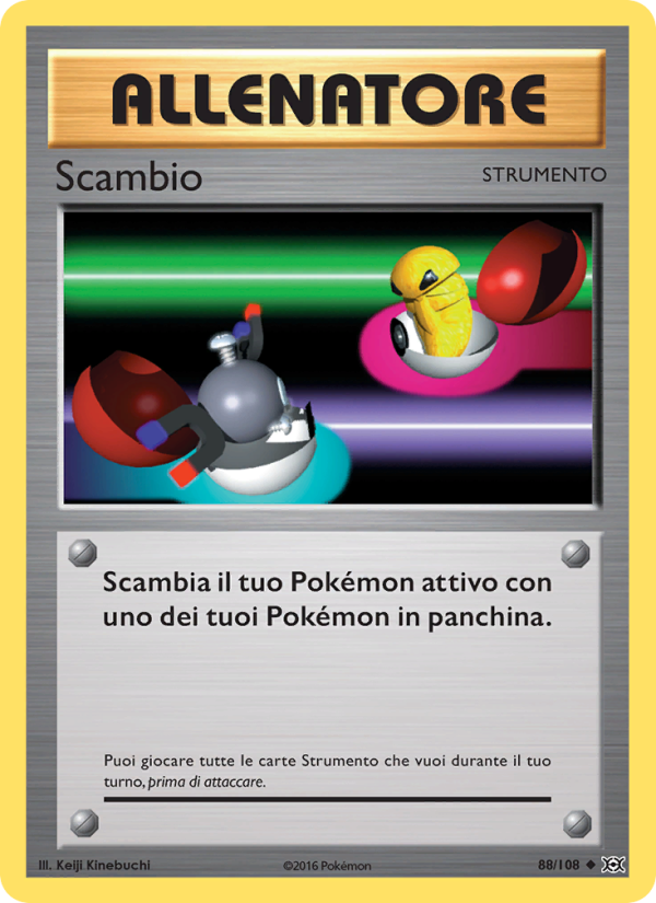 Scambio 088/113 — Evoluzioni (Italian Pokémon TCG card)