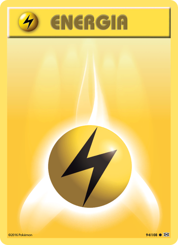Energia Lampo 094/113 — Evoluzioni (Italian Pokémon TCG card)