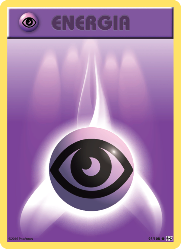 Energia Psico 095/113 — Evoluzioni (Italian Pokémon TCG card)