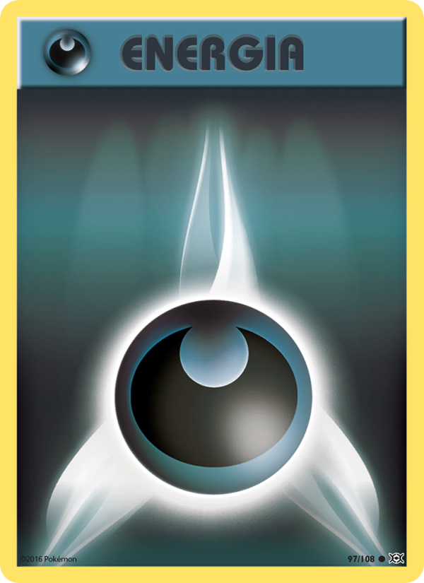 Energia Oscurità 097/113 — Evoluzioni (Italian Pokémon TCG card)