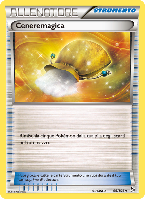 Ceneremagica 096/110 — Fuoco Infernale (Italian Pokémon TCG card)