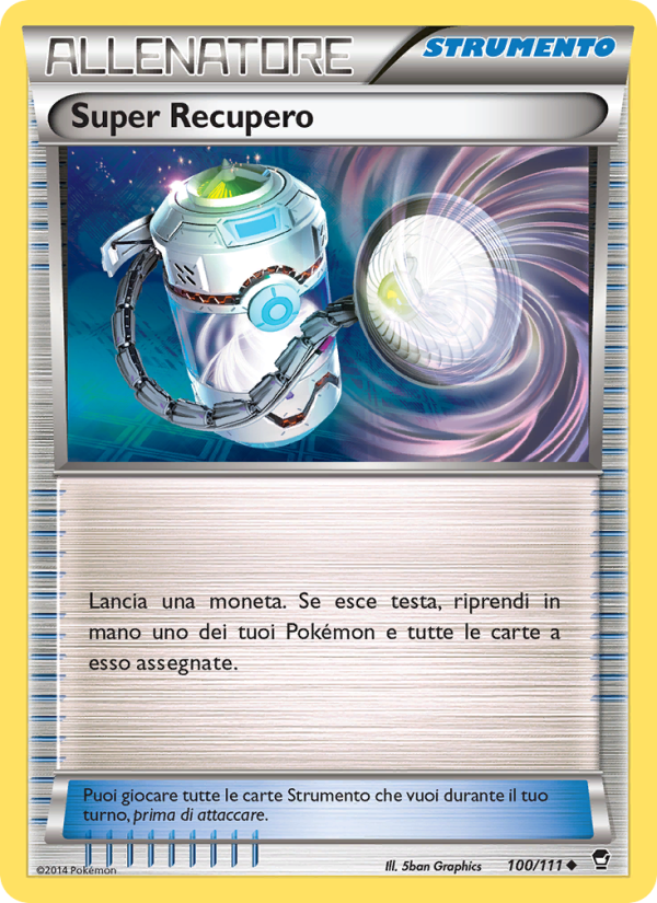 Super Recupero 100/114 — Colpi Furiosi (Italian Pokémon TCG card)