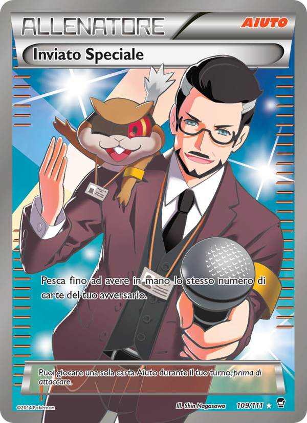 Inviato Speciale 109/114 — Colpi Furiosi (Italian Pokémon TCG card)