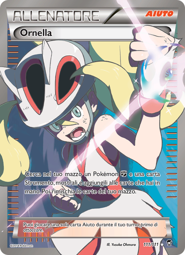 Ornella 111/114 — Colpi Furiosi (Italian Pokémon TCG card)