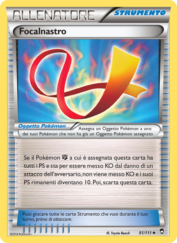 Focalnastro 091/114 — Colpi Furiosi (Italian Pokémon TCG card)