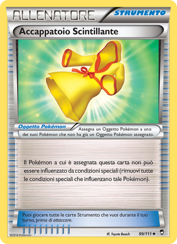 Accappatoio Scintillante 099/114 — Colpi Furiosi (Italian Pokémon TCG card)