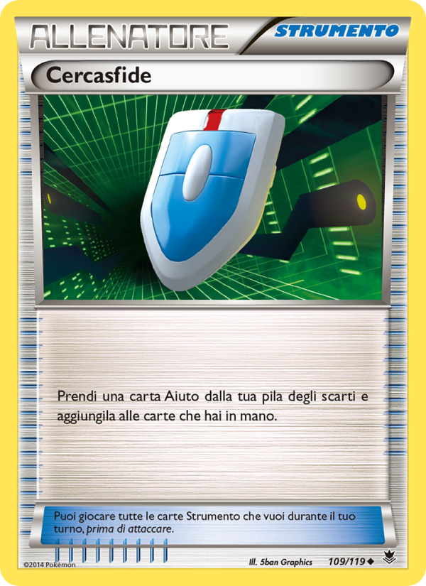 Cercasfide 109/124 — Forze Spettrali (Italian Pokémon TCG card)