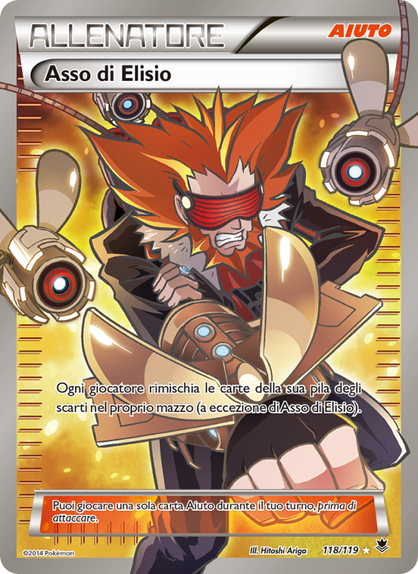 Asso di Elisio 118/124 — Forze Spettrali (Italian Pokémon TCG card)