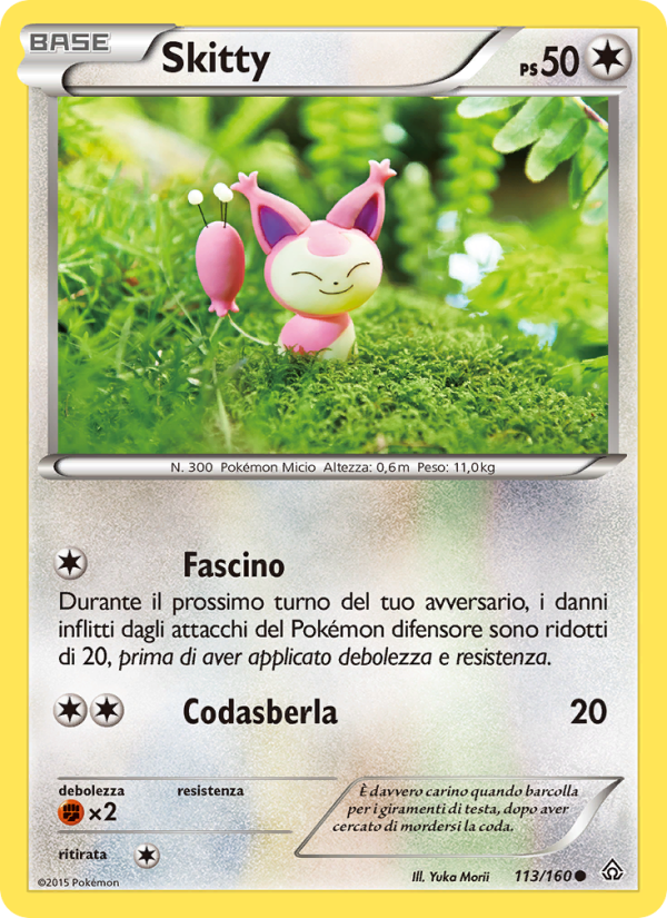 Skitty 113/164 — Scontro Primordiale (Italian Pokémon TCG card)