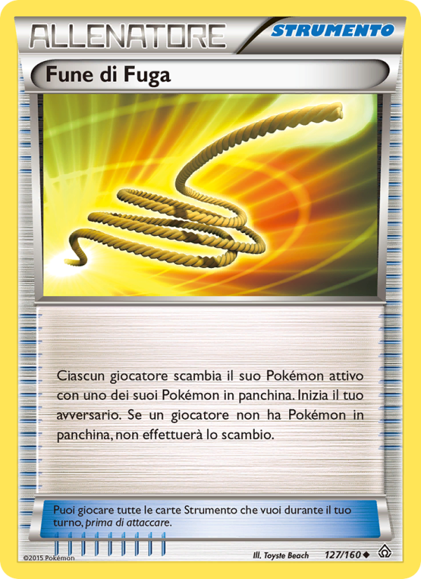 Fune di Fuga 127/164 — Scontro Primordiale (Italian Pokémon TCG card)