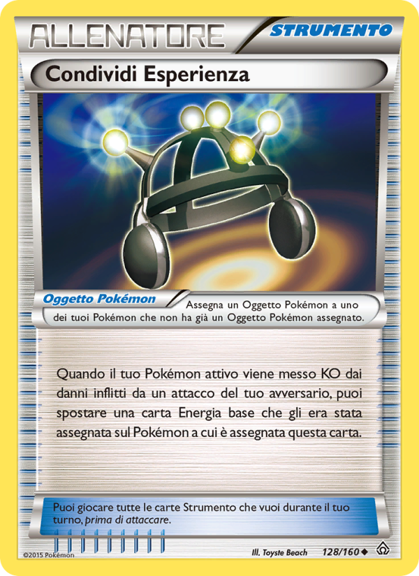 Condividi Esperienza 128/164 — Scontro Primordiale (Italian Pokémon TCG card)