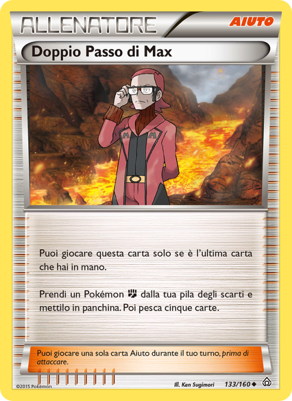 Doppio Passo di Max 133/164 — Scontro Primordiale (Italian Pokémon TCG card)