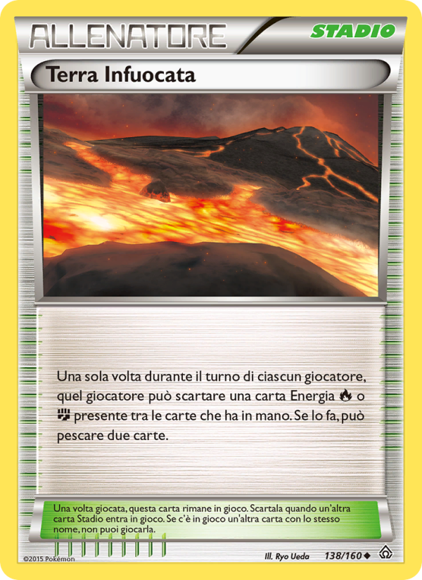 Terra Infuocata 138/164 — Scontro Primordiale (Italian Pokémon TCG card)