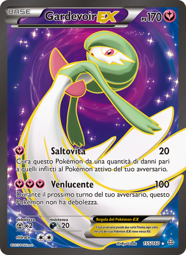 Gardevoir EX 155/164 — Scontro Primordiale (Italian Pokémon TCG card)