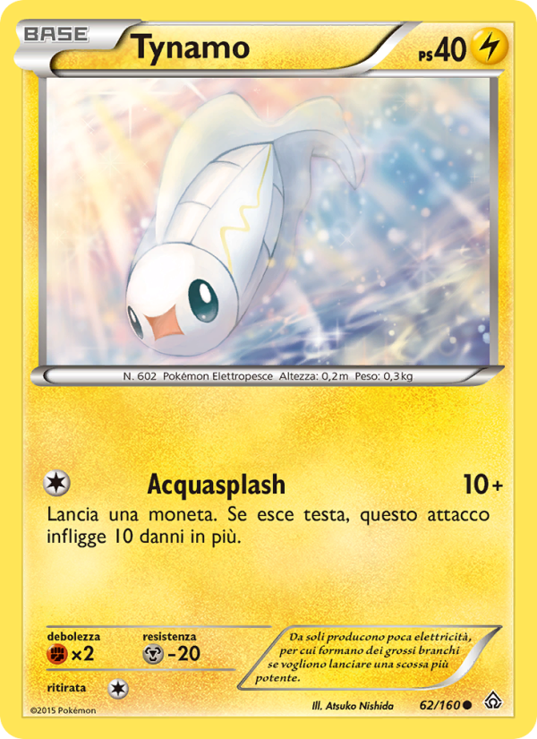 Tynamo 062/164 — Scontro Primordiale (Italian Pokémon TCG card)