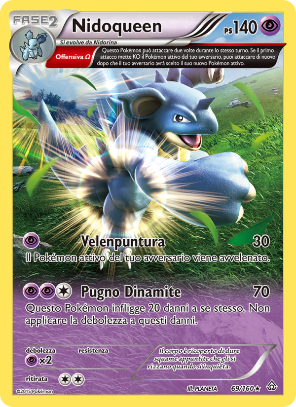Nidoqueen 069/164 — Scontro Primordiale (Italian Pokémon TCG card)