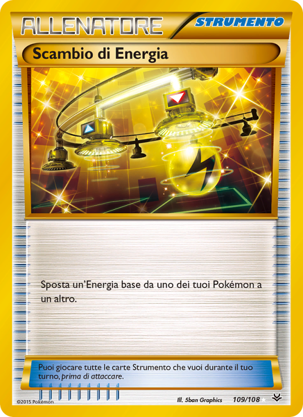 Scambio di Energia 109/112 — Furie Volanti (Italian Pokémon TCG card)