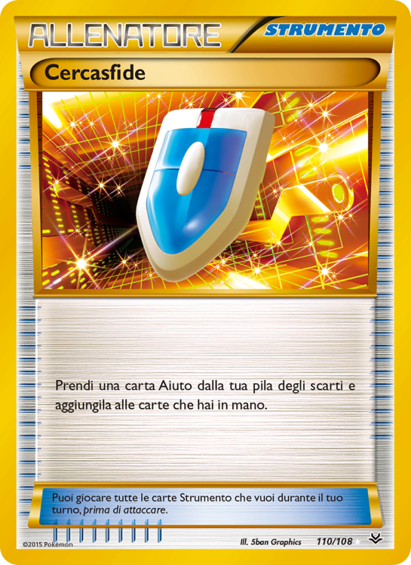 Cercasfide 110/112 — Furie Volanti (Italian Pokémon TCG card)