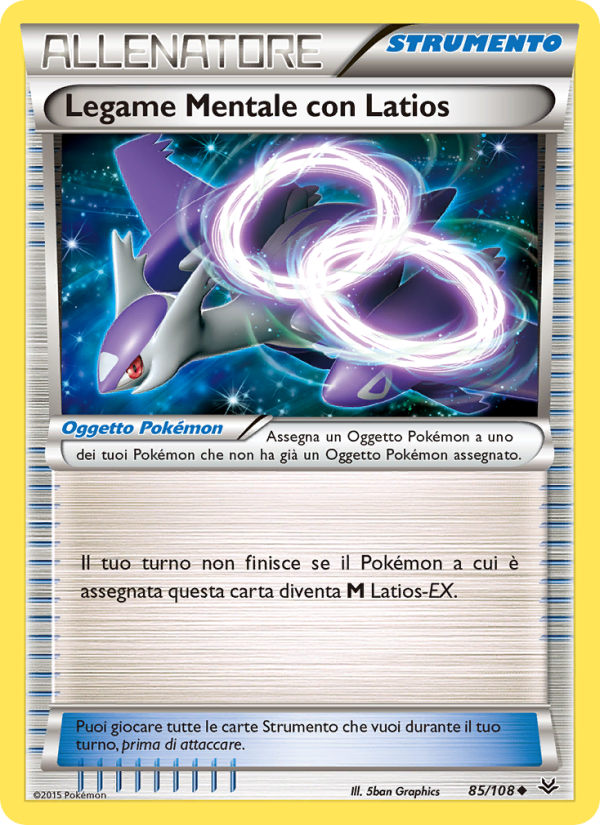 Legame Mentale con Latios 085/112 — Furie Volanti (Italian Pokémon TCG card)
