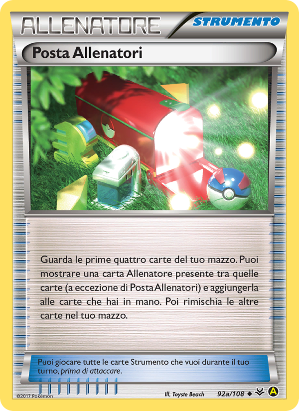 Posta Allenatori 92a — Furie Volanti (Italian Pokémon TCG card)