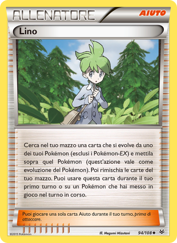 Lino 094/112 — Furie Volanti (Italian Pokémon TCG card)