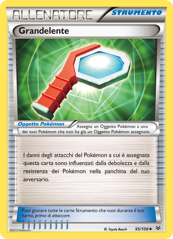 Grandelente 095/112 — Furie Volanti (Italian Pokémon TCG card)