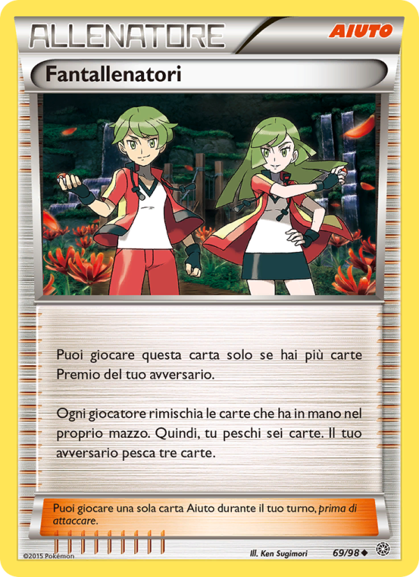Fantallenatori 069/101 — Antiche Origini (Italian Pokémon TCG card)