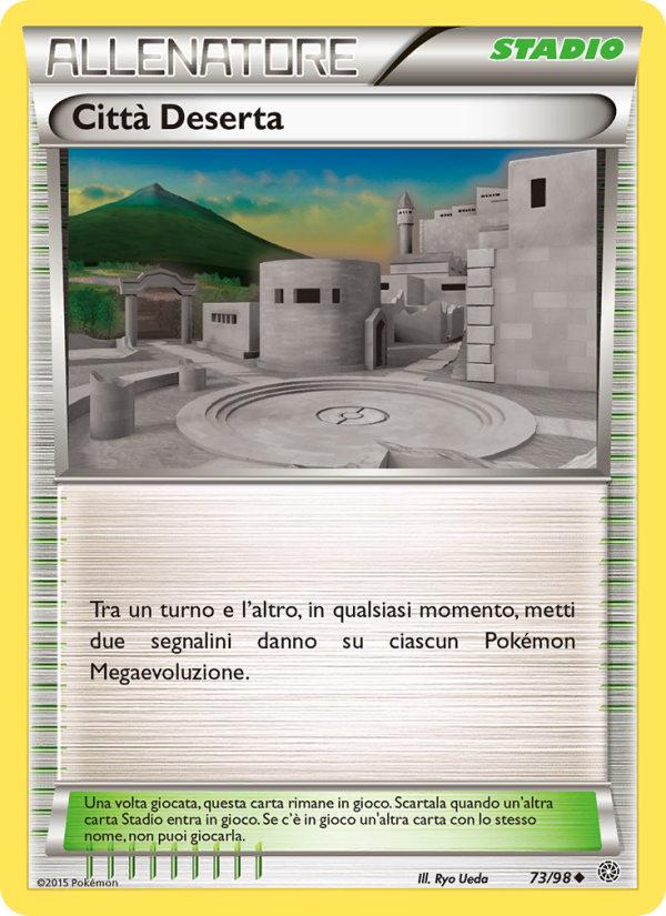 Città Deserta 073/101 — Antiche Origini (Italian Pokémon TCG card)