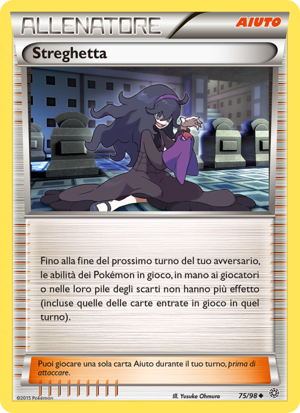 Streghetta 075/101 — Antiche Origini (Italian Pokémon TCG card)