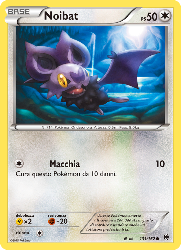 Noibat 131/165 — Turbo Blitz (Italian Pokémon TCG card)