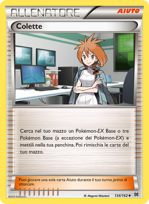 Colette 134/165 — Turbo Blitz (Italian Pokémon TCG card)